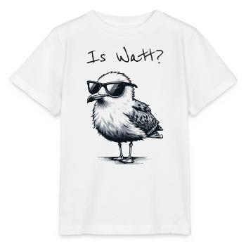 Is Watt Coole Möwe Urlaub Nordsee - Stanley/Stella MINI CREATOR Kids’ T-Shirt - white - Front - Maike (125cm)