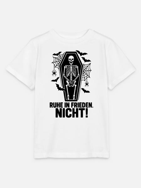 Halloween Ruhe In Frieden NICHT - Stanley/Stella Kinder T-Shirt MINI CREATOR  - Weiß