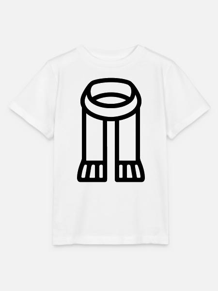 Schal - Stanley/Stella Kinder T-Shirt MINI CREATOR - Weiß