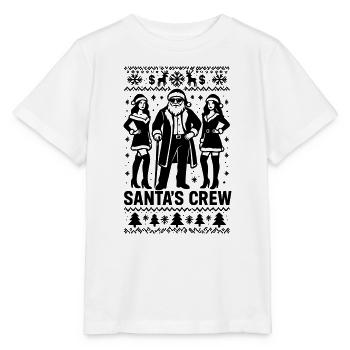 santas crew pimp nikolaus weihnachtsmann - Stanley/Stella Kinder T-Shirt MINI CREATOR  - Weiß - Vorne - Maike (125cm)