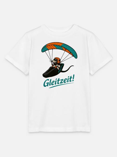 Gleizeit Paragliding Mascot - Stanley/Stella Kinder T-Shirt MINI CREATOR  - Weiß