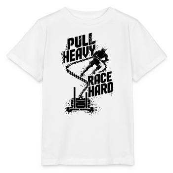 Sled Pull Fitness Race - Stanley/Stella Kinder T-Shirt MINI CREATOR  - Weiß - Vorne - Maike (125cm)