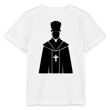 Priester Pfarrer Theologie Geschenk Christentum  - Stanley/Stella Kinder T-Shirt MINI CREATOR  - Weiß - Vorne - Maike (125cm)