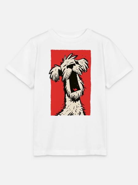 müdes Hündchen - Stanley/Stella Kinder T-Shirt MINI CREATOR  - Weiß