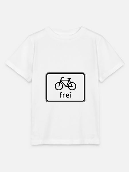 fahrrad frei - Stanley/Stella Kinder T-Shirt MINI CREATOR - Weiß