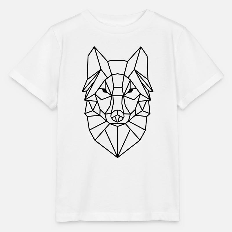 Loup Wolf - T-shirt bio MINI CREATOR Stanley/Stella Enfant - blanc