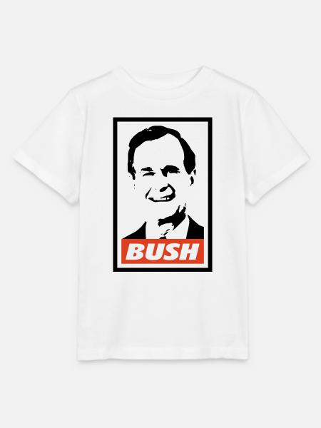 George H.W. Busch - Stanley/Stella Kinder T-Shirt MINI CREATOR - Weiß