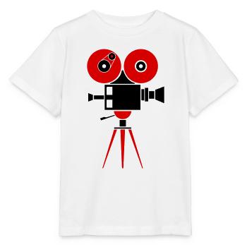 kamera - Stanley/Stella Kinder T-Shirt MINI CREATOR  - Weiß - Vorne - Maike (125cm)