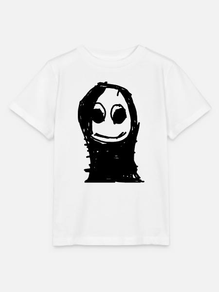 Dark Lilly - Stanley/Stella Kinder T-Shirt MINI CREATOR  - Weiß