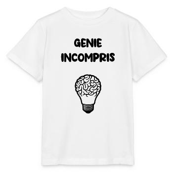 Génie incompris - T-shirt bio MINI CREATOR Stanley/Stella Enfant - blanc - Devant - Maike (125cm)
