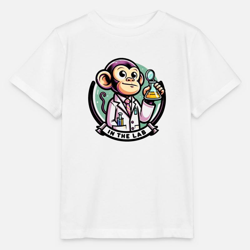 In the Lab - Stanley/Stella Kinder T-Shirt MINI CREATOR  - Weiß