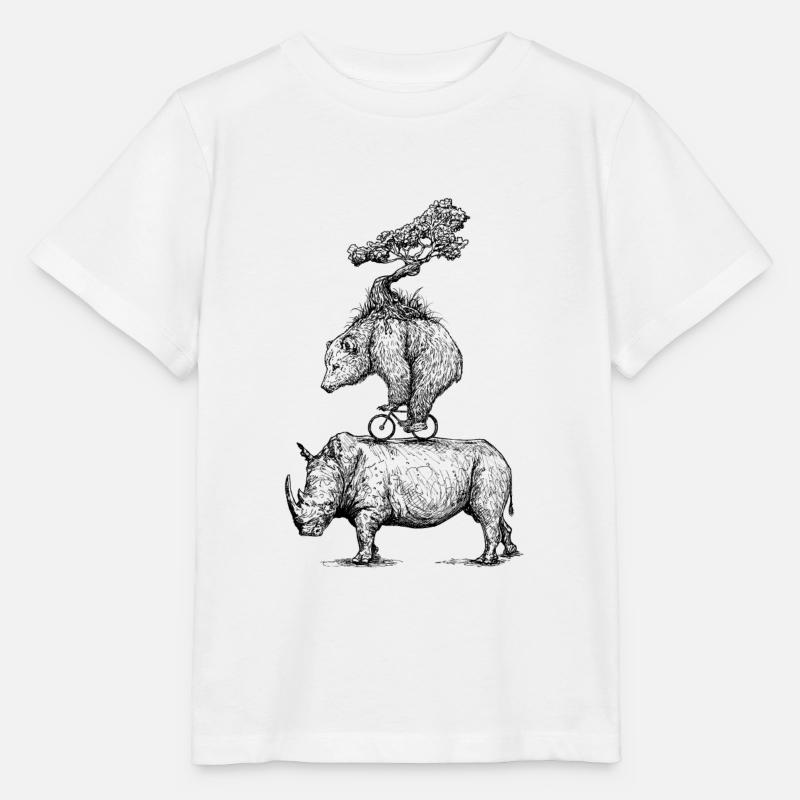 Eisbärrad - Stanley/Stella Kinder T-Shirt MINI CREATOR - Weiß