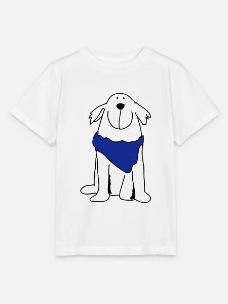 Netter Retriever - Stanley/Stella Kinder T-Shirt MINI CREATOR  - Weiß