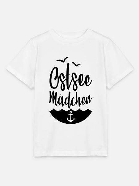 OSTSEE MÄDCHEN KIND - Stanley/Stella Kinder T-Shirt MINI CREATOR - Weiß
