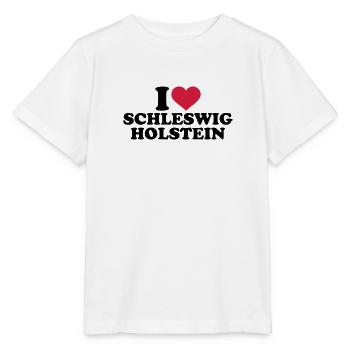 Schleswig Holstein - Stanley/Stella Kinder T-Shirt MINI CREATOR  - Weiß - Vorne - Maike (125cm)