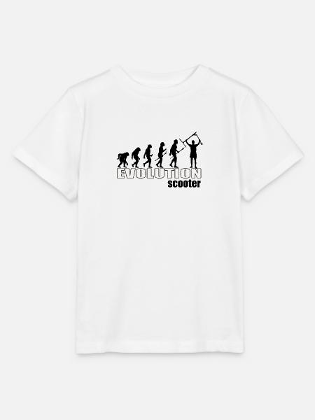 Evolution 1 - Stanley/Stella Kinder T-Shirt MINI CREATOR - Weiß