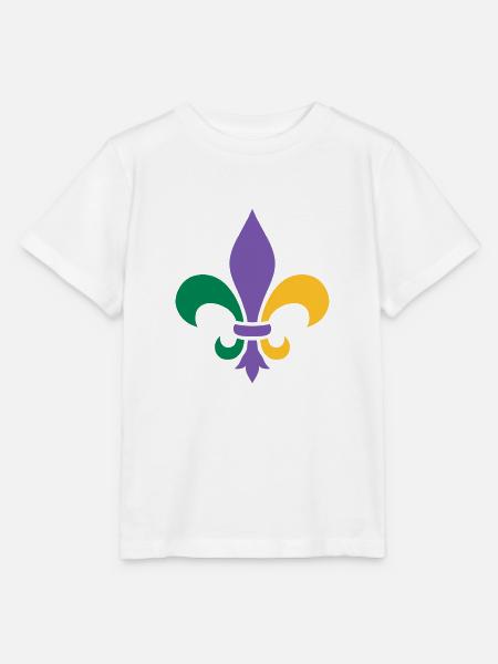 Mardi Gras - Stanley/Stella Kinder T-Shirt MINI CREATOR - Weiß