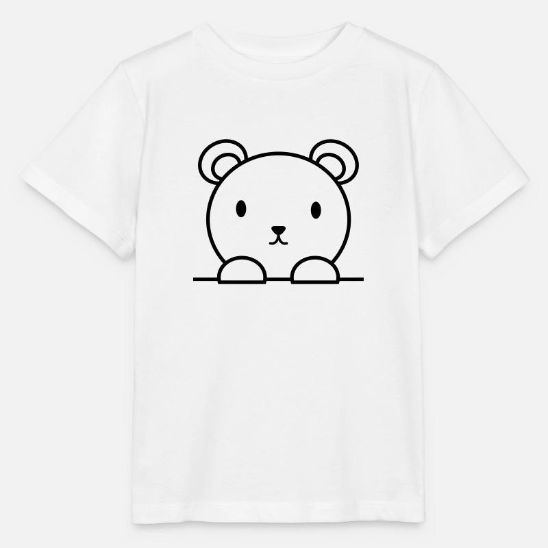 Bär - Stanley/Stella Kinder T-Shirt MINI CREATOR  - Weiß