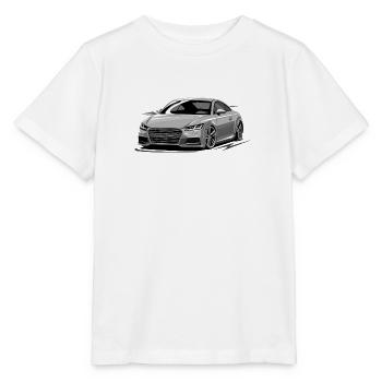 TT RS tuning coupe - Stanley/Stella Kinder T-Shirt MINI CREATOR  - Weiß - Vorne - Maike (125cm)