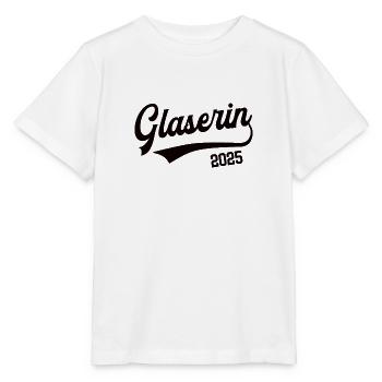 Glaserin 2025 Beruf Glaser Glaserei Azubi - Stanley/Stella Kinder T-Shirt MINI CREATOR  - Weiß - Vorne - Maike (125cm)