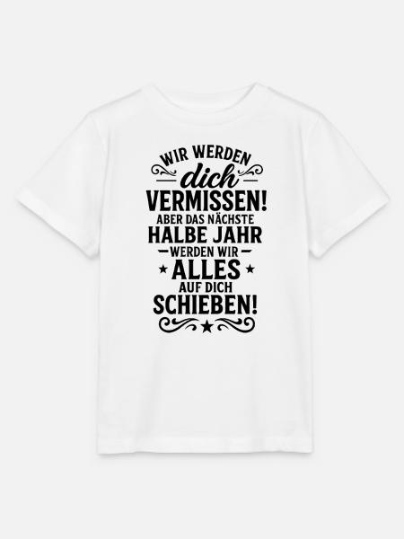Ex Kollegen Glückwunsch zu Deiner Flucht Neuen Job - Stanley/Stella Kinder T-Shirt MINI CREATOR - Weiß