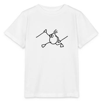 Walking running - Stanley/Stella Kinder T-Shirt MINI CREATOR  - Weiß - Vorne - Maike (125cm)