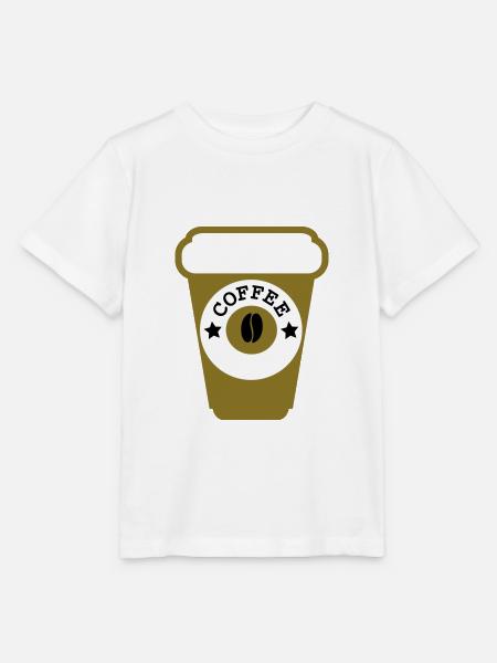 Kaffee - Stanley/Stella Kinder T-Shirt MINI CREATOR  - Weiß