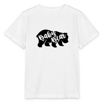 Baby Bear - für Eltern-Baby-Partnerlook - Stanley/Stella Kinder T-Shirt MINI CREATOR  - Weiß - Vorne - Maike (125cm)