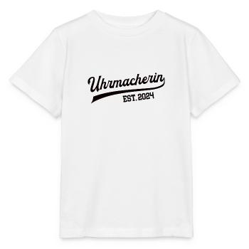 Uhrmacherin 2024 Beruf Uhrmacher Frau Uhrmacherei - Stanley/Stella Kinder T-Shirt MINI CREATOR  - Weiß - Vorne - Maike (125cm)