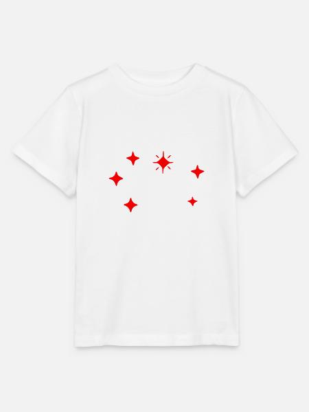 Sterne - Stanley/Stella Kinder T-Shirt MINI CREATOR - Weiß