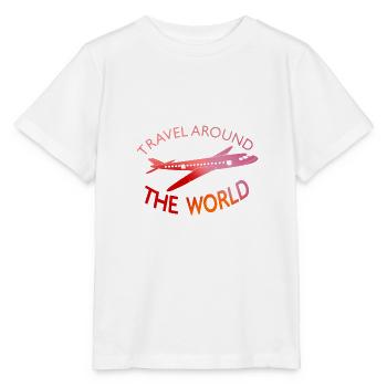 TRAVEL AROUND THE WORLD - Stanley/Stella MINI CREATOR Kids’ T-Shirt - white - Front - Maike (125cm)