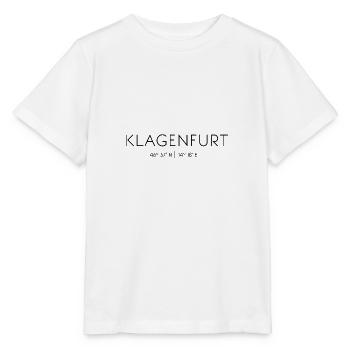 Klagenfurt, Carinthie, Autriche - T-shirt bio MINI CREATOR Stanley/Stella Enfant - blanc - Devant - Maike (125cm)