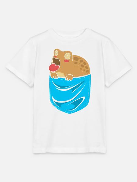 Desert Rain Frog Frosch - Stanley/Stella Kinder T-Shirt MINI CREATOR  - Weiß