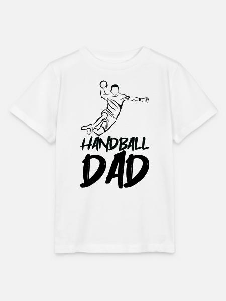 Handballer Papa - Stanley/Stella Kinder T-Shirt MINI CREATOR - Weiß