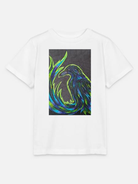 Phönix im Neongefieder - Stanley/Stella Kinder T-Shirt MINI CREATOR  - Weiß