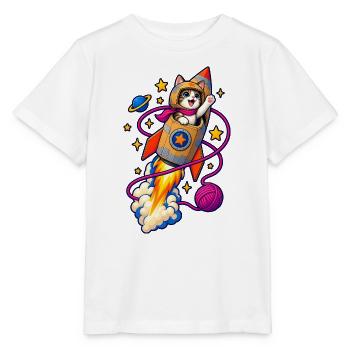 Karton-Orbit - Stanley/Stella Kinder T-Shirt MINI CREATOR  - Weiß - Vorne - Maike (125cm)