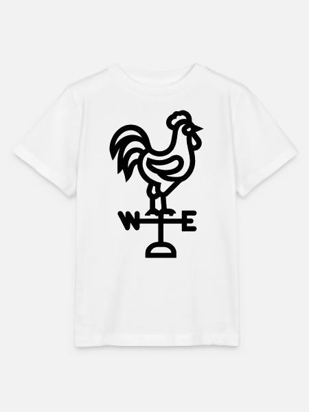 Wetterhahn - Stanley/Stella Kinder T-Shirt MINI CREATOR  - Weiß