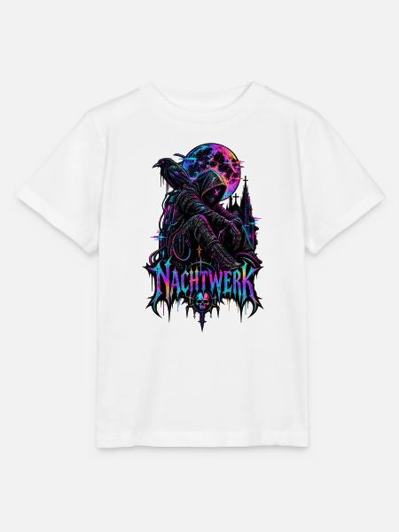 Nachtwerk Neon Sensenmann - Stanley/Stella Kinder T-Shirt MINI CREATOR - Weiß