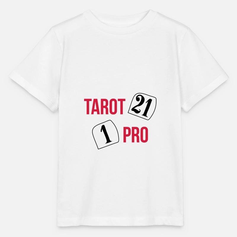 Tarot Pro - T-shirt bio MINI CREATOR Stanley/Stella Enfant - blanc