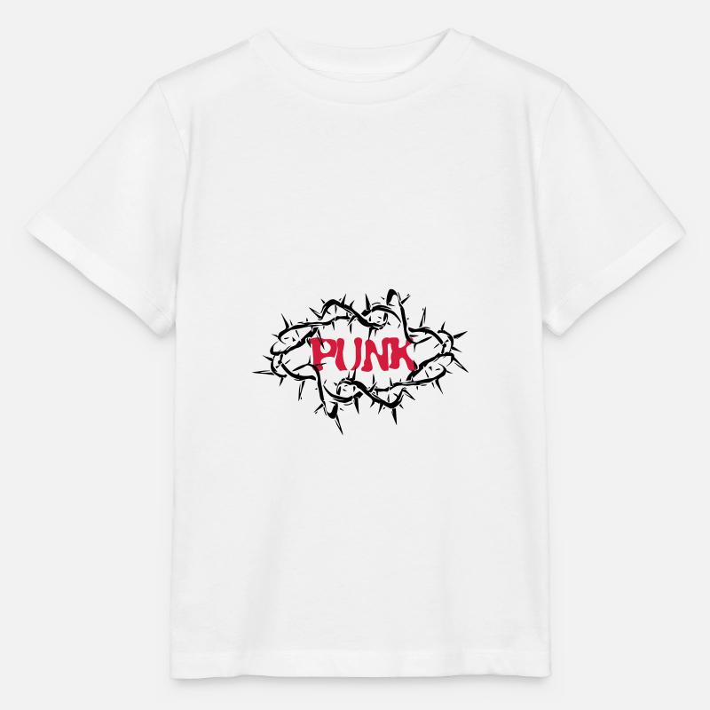 Punks nicht tot - Stanley/Stella Kinder T-Shirt MINI CREATOR  - Weiß