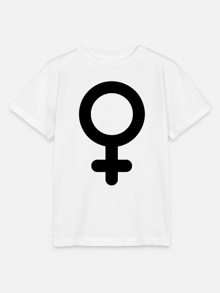 frauensymbol - Stanley/Stella Kinder T-Shirt MINI CREATOR  - Weiß