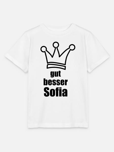 Sofia - Stanley/Stella Kinder T-Shirt MINI CREATOR  - Weiß