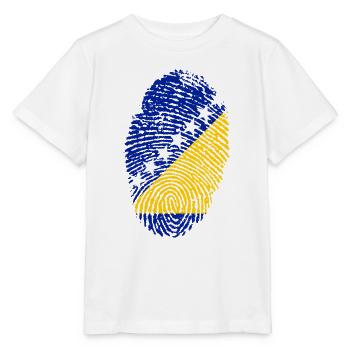 Bosnien und Herzegowina - Stanley/Stella Kinder T-Shirt MINI CREATOR  - Weiß - Vorne - Maike (125cm)