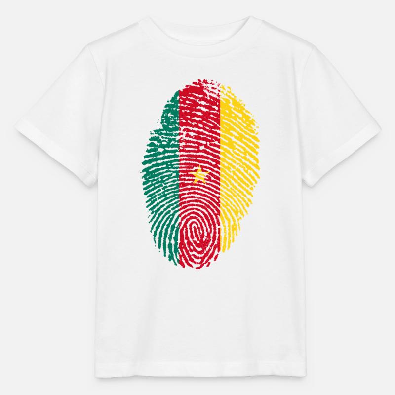 Kamerun - Stanley/Stella Kinder T-Shirt MINI CREATOR  - Weiß