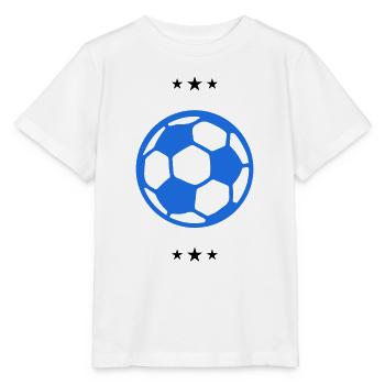 football - T-shirt bio MINI CREATOR Stanley/Stella Enfant - blanc - Devant - Maike (125cm)