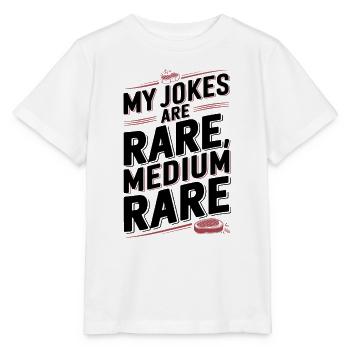 Medium Rare Blagues - T-shirt bio MINI CREATOR Stanley/Stella Enfant - blanc - Devant - Maike (125cm)