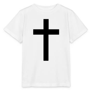 Kreuz - Stanley/Stella Kinder T-Shirt MINI CREATOR  - Weiß - Vorne - Maike (125cm)