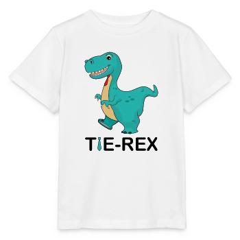 Tie Rex - Stanley/Stella Kinder T-Shirt MINI CREATOR  - Weiß - Vorne - Maike (125cm)