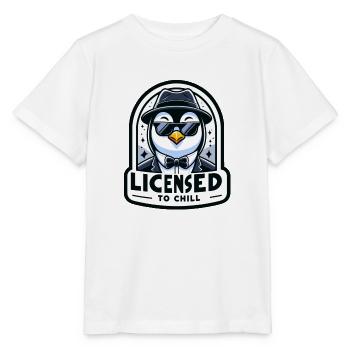 Licensed to Chill - Stanley/Stella MINI CREATOR Kids’ T-Shirt - white - Front - Maike (125cm)