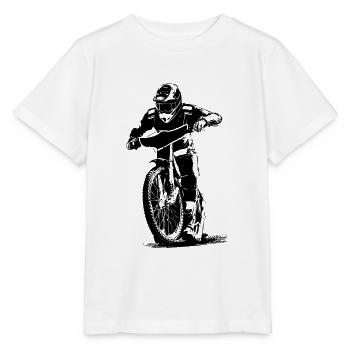 Speedway - Motorcycle Speedway - Stanley/Stella MINI CREATOR Kids’ T-Shirt - white - Front - Maike (125cm)
